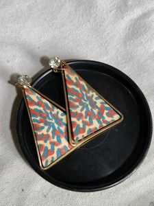 Statement Triangle Earrings