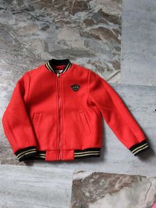 Unisex Red Bomber Jacket