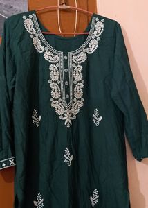 Green Kurta Pjama