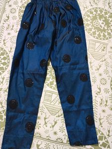 Elegant Blue Kurta with Pants
