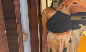 Floral Print Skirt