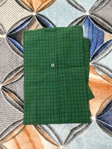 Green Checked Men&#39;s Shirt