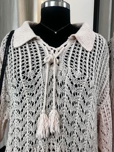 Pink Crochet Top