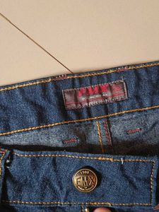 Dark Blue Denim Jeans