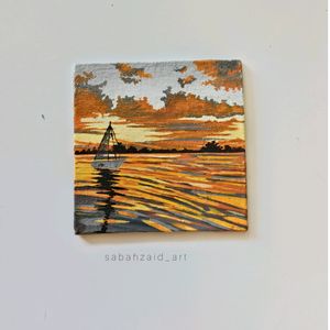 Beautiful Sunset Lake View