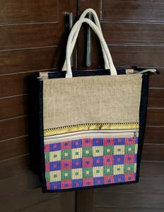Eco Friendly Jute Multipurpose Print Reusable Bag