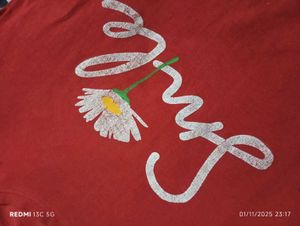 red tshirt for women