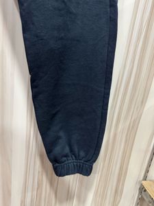 Dior Black Embroidered Front Logo Jogger