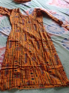 Hardly Used One Time Full Kurta Pant , And Dupatta