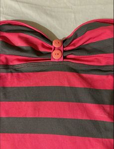 Beautiful Striped Tube Top