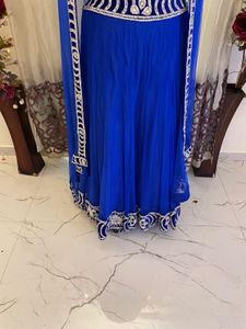 Royal Blue Lehenga Choli Set