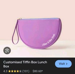 Trendy Lilac Plum Pouch – Stylish &amp; Compact