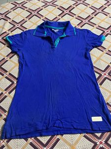 Vintage Blue Polo Dress