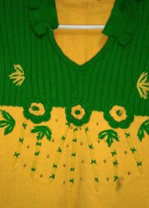 Wollen Top 💚💛