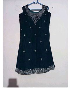 Heavy Stone Work Kurta Pant With Shrug