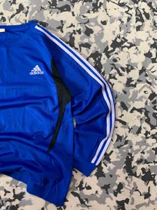 Adidas Blue Long Sleeve Jersey