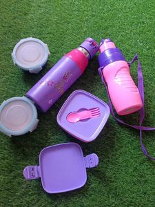 Lunchbox N Water Bottle Combo