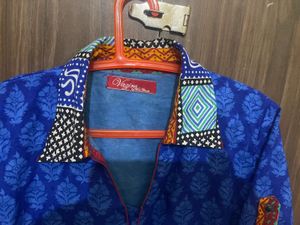 Kurta In Blue Colour