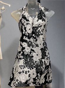 Pintrest Floral Halter Dress