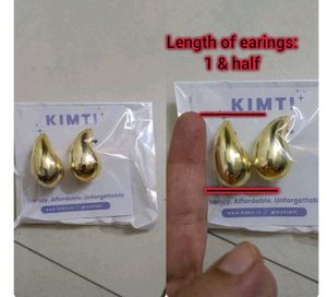 Women M Ethnic Kurta with Earrings