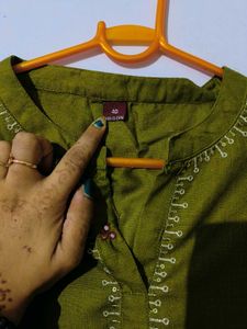 🎉Offers 🎀Green Kurti🎀