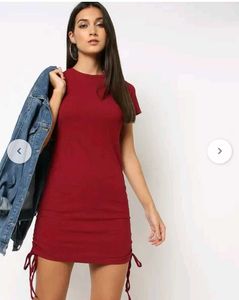 Red Bodycon Mini Dress