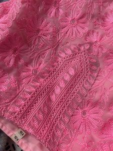Pink Embroidered Salwar Kameez Set