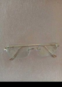 Rimless Gold Frame Glasses