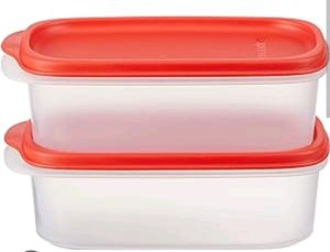 Storage Boxes Set Of 2  Tupperware