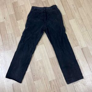 Urbanic Raw Hem Straight Leg Jeans.