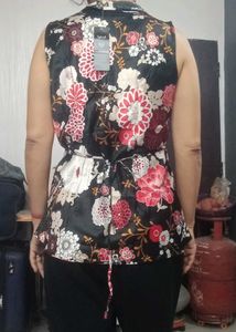 Belt Print Sleeveless Top pick any 1ps