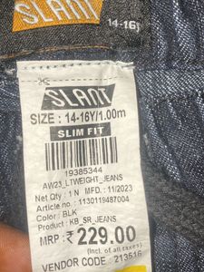 Slant Slim Fit Jeans