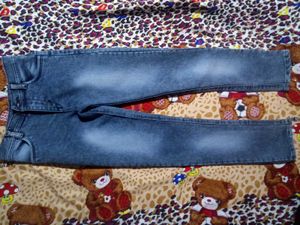 These Is A Jeans In Navy Blue Colour For Boys.