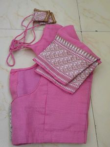 Pink Elegant Heavy Saree