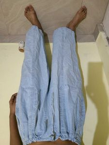 Light Wash Denim Joggers