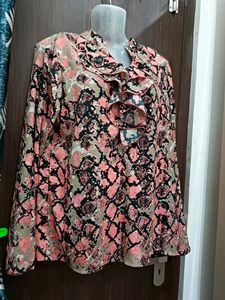 Party Wear Ruffled Top