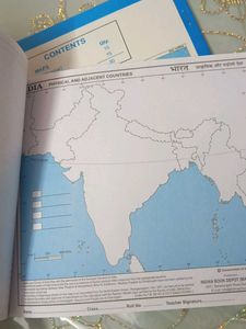MAP BOOK FOR CLASS 10TH AND 9TH