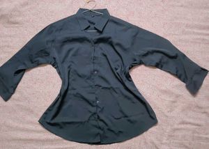 Combo Of Checked Full Sleeve&amp;Satin Grey Shirt
