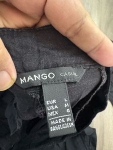Mango Linen Pants
