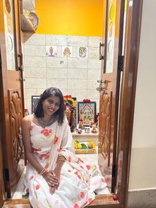 Long Anarkali Too With A Beautiful Duppatta