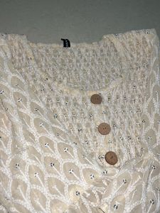 Embroidered Short Kurta