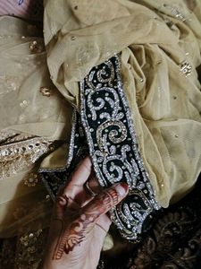 Elegant  Bridal Lehenga With 2 Dupatta