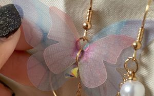 Aesthetic Butterfly Dangler Earrings