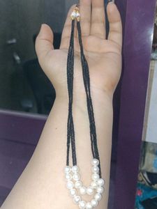 Elegant Pearl &amp; Beaded Necklace