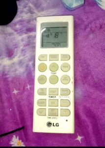 LG AC Remote In Working Condition