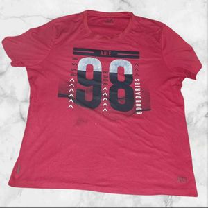 Maroon Graphic T-Shirt