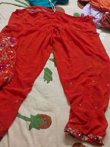 Beautiful Sequence Work With Embroidery Kurti Set