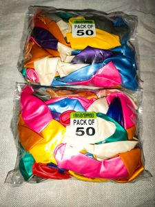 Birthday &amp; function  Color balloon  1 Pack 50 Pees