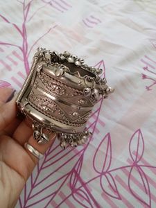 Oxidised Silver Bangle