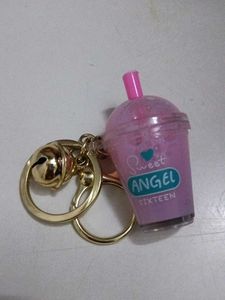 Sweet Angel Drink Keychain